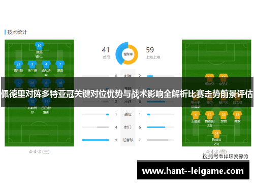 佩德里对阵多特亚冠关键对位优势与战术影响全解析比赛走势前景评估